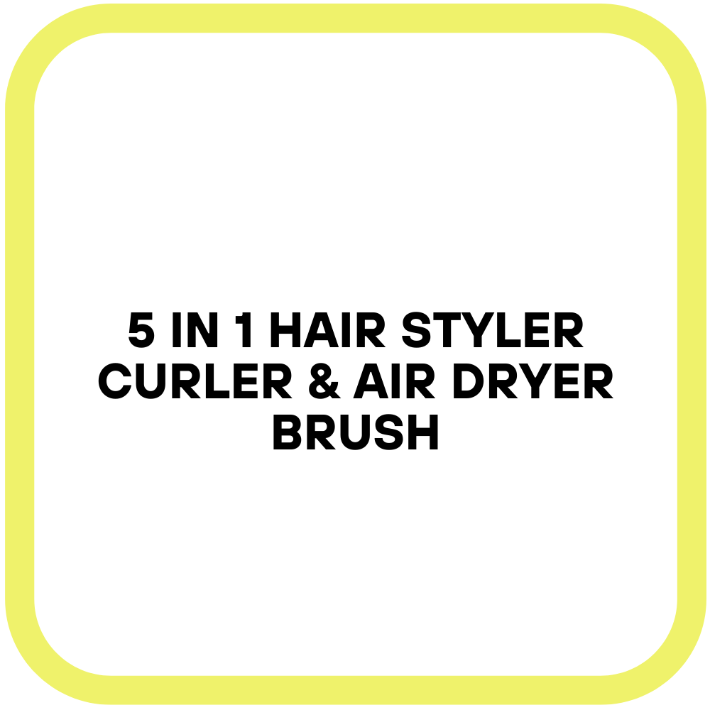 5 in 1 Hair Styler Curler & Air Dryer Brush