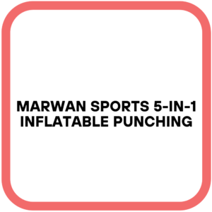Marwan Sports 5-in-1 Inflatable Punching