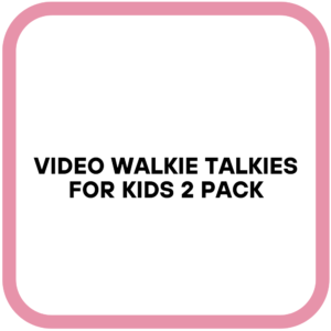 Video Walkie Talkies for Kids 2 Pack