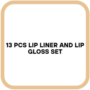 13 Pcs Lip Liner and Lip Gloss Set