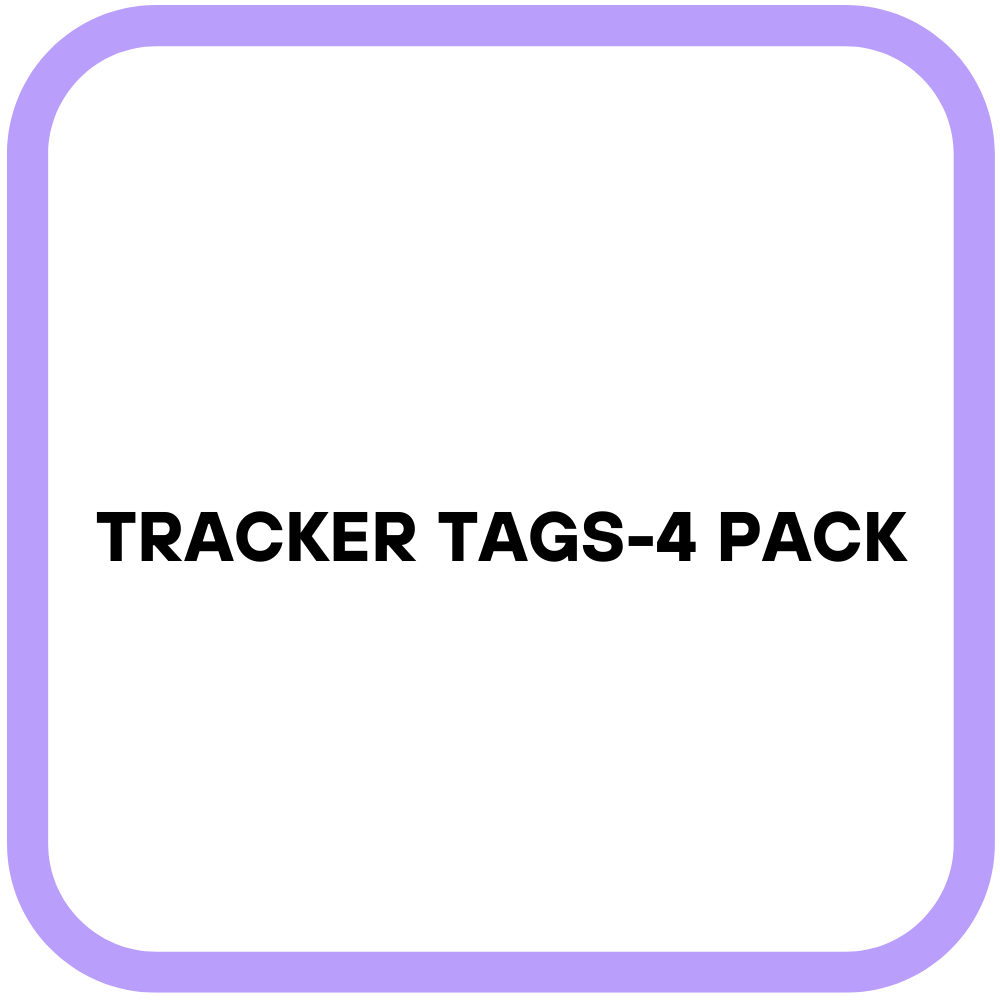 Tracker Tags-4 Pack