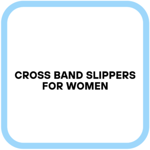 Cross Band Slippers For Women
