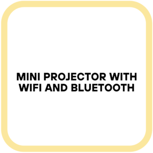 Mini Projector with Wifi and Bluetooth