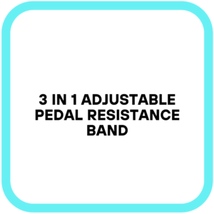 3 in 1 Adjustable Pedal Resistance Band
