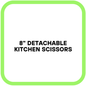 8" Detachable Kitchen Scissors