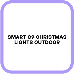 Smart C9 Christmas Lights Outdoor