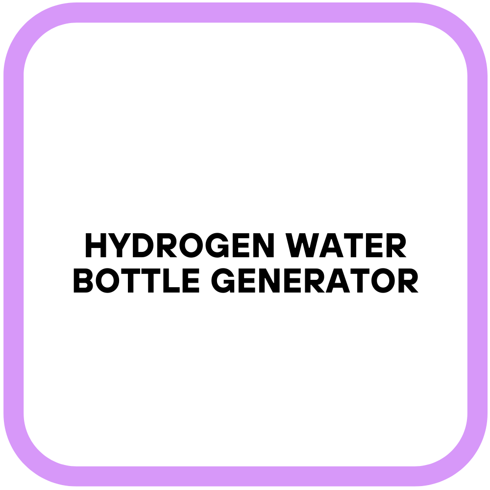 Hydrogen Water Bottle Generator