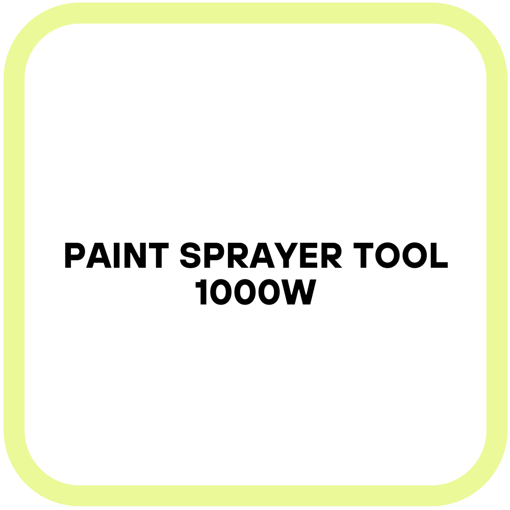 Paint Sprayer Tool 1000W