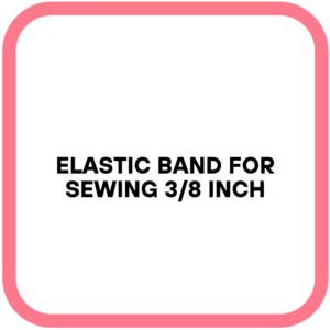 Elastic Band for Sewing 3/8 Inch