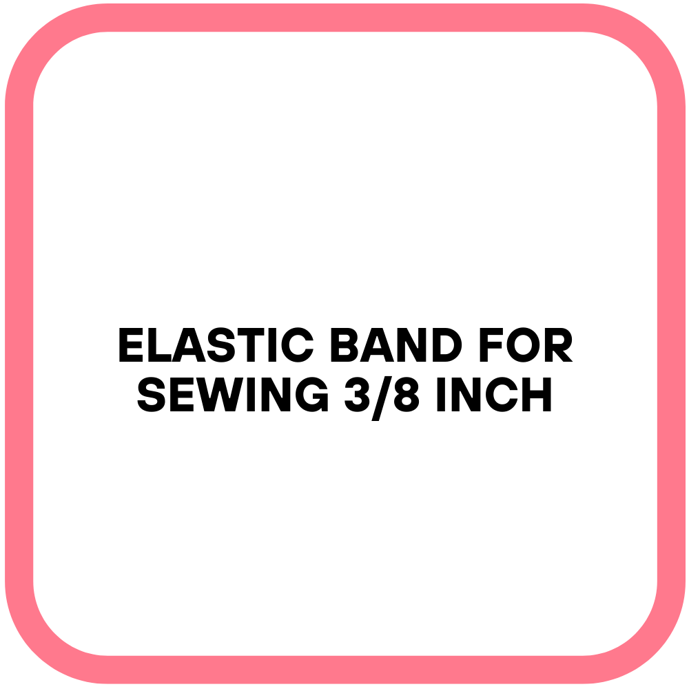 Elastic Band for Sewing 3/8 Inch