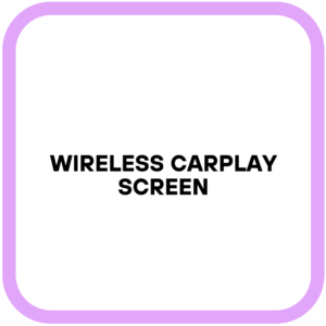 Wireless carplay screen