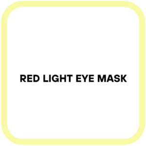 Red Light Eye Mask