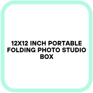 12x12 Inch Portable Folding Photo Studio Box