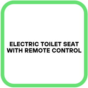 Electric Toilet Seat with Remote Control