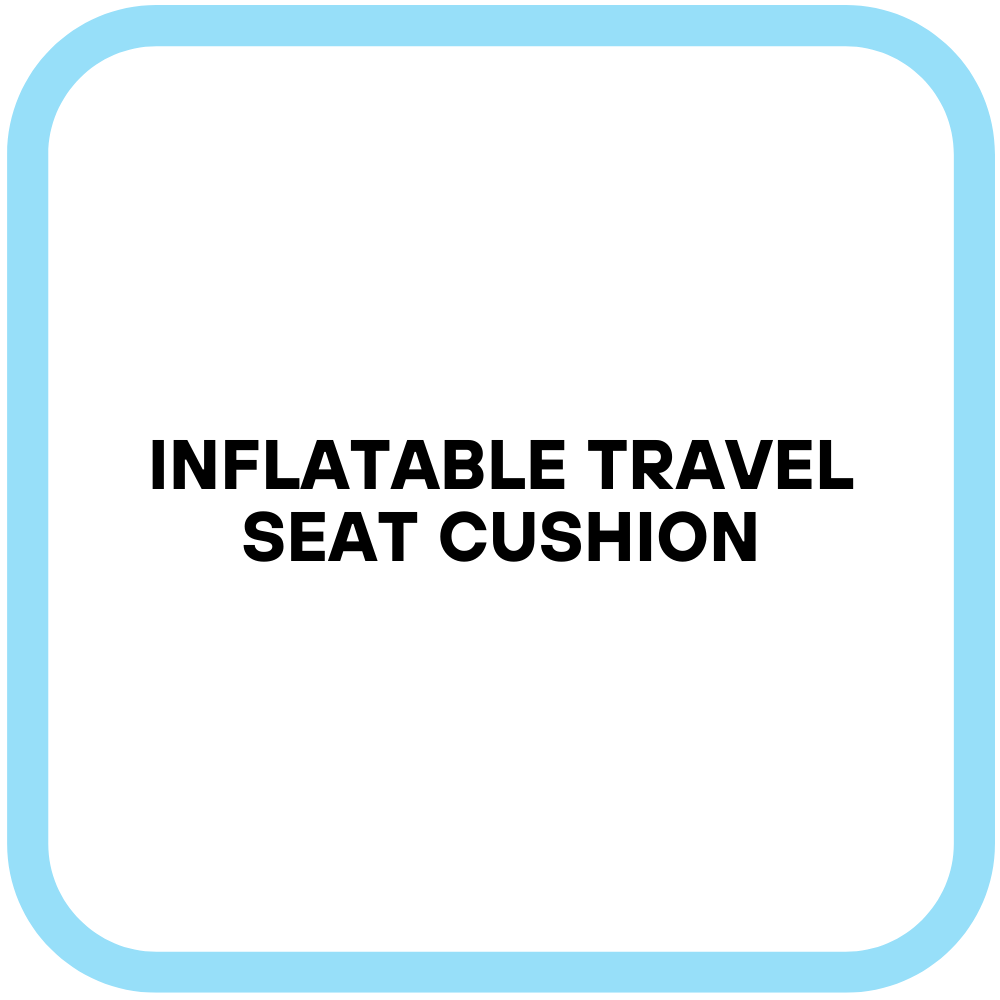 Inflatable Travel Seat Cushion