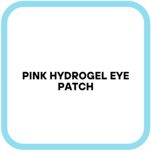 Pink Hydrogel Eye Patch