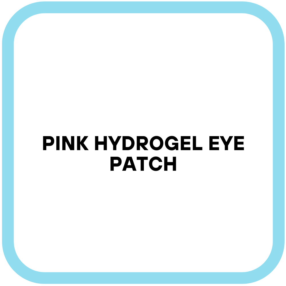 Pink Hydrogel Eye Patch