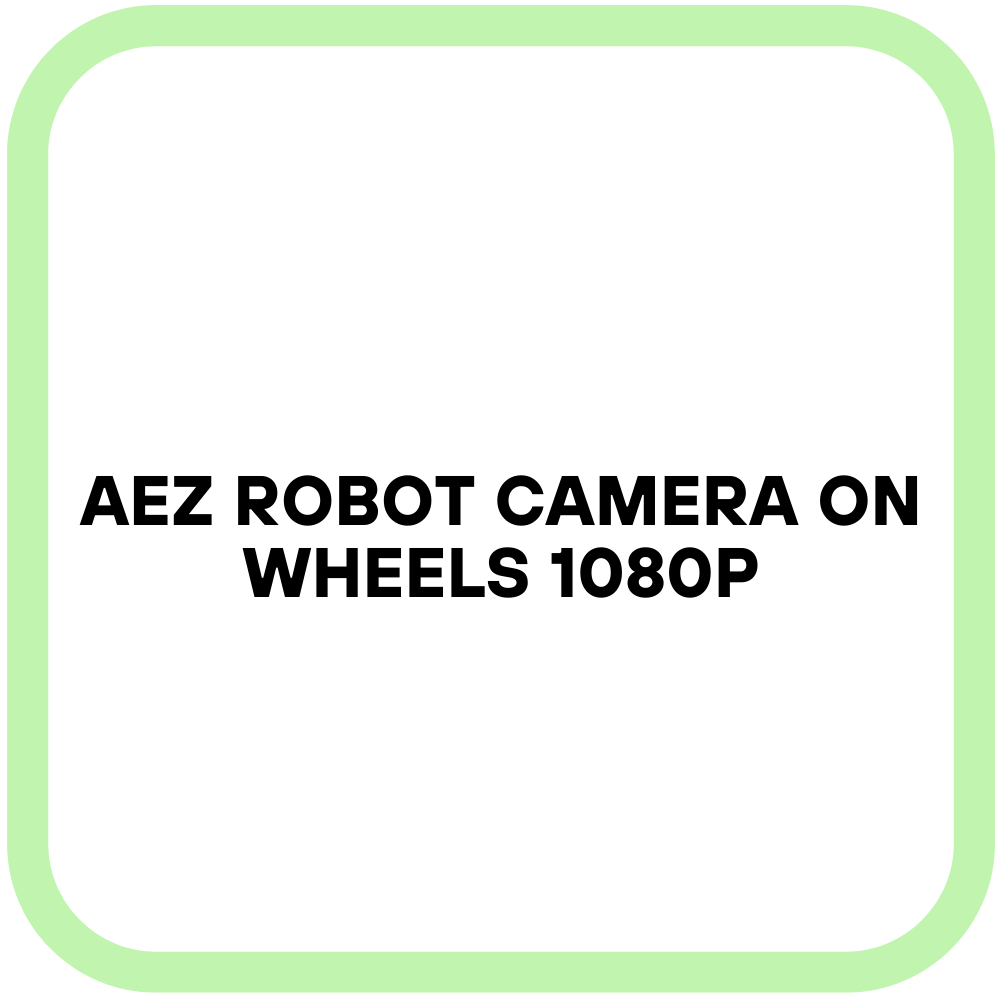 AEZ Robot Camera on Wheels 1080P