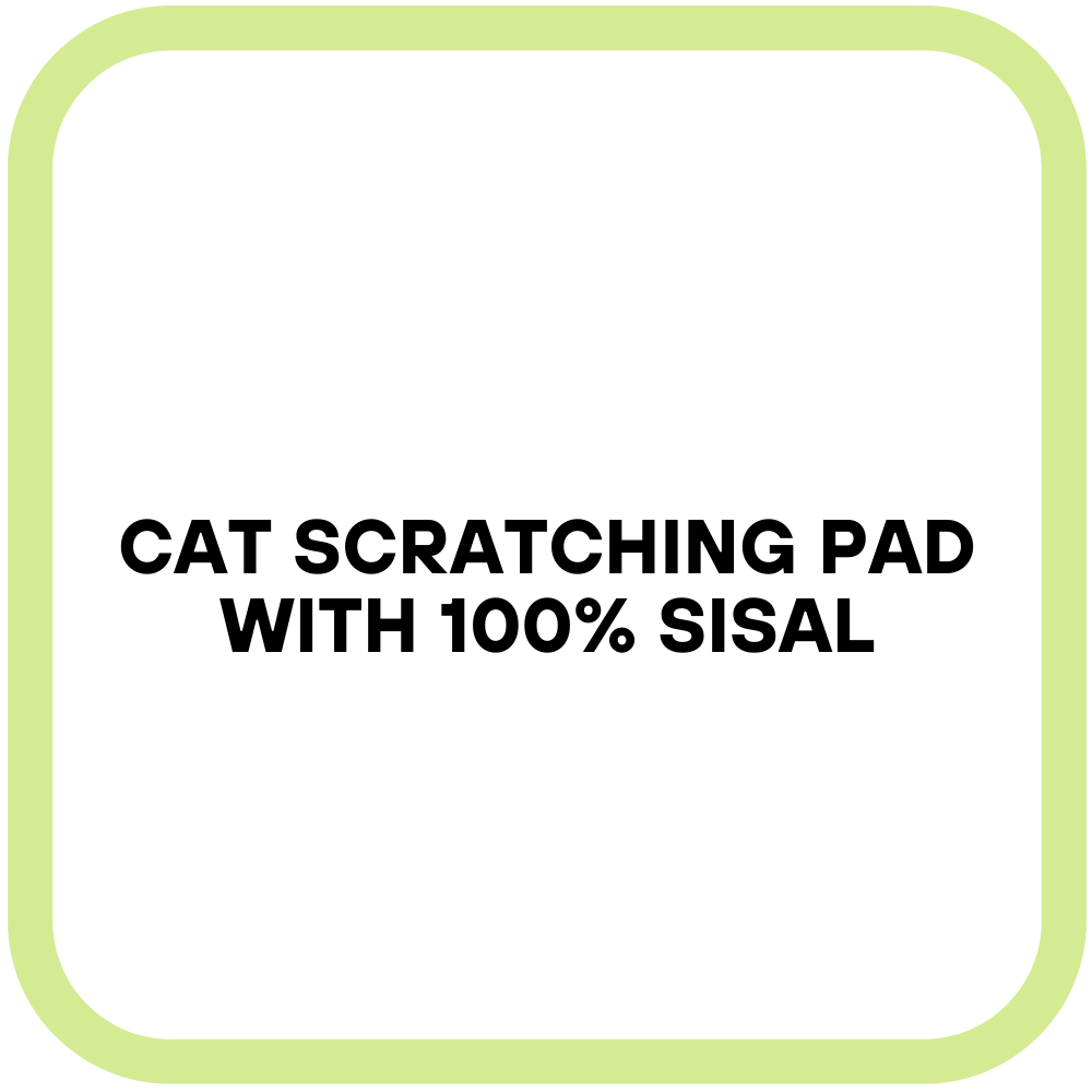 Cat Scratching Pad with 100% Sisal