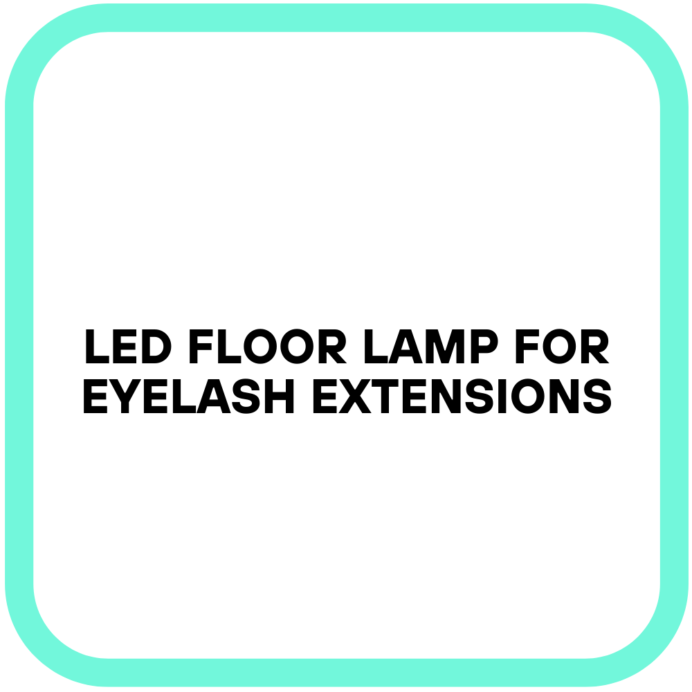 Led Floor Lamp for eyelash extensions
