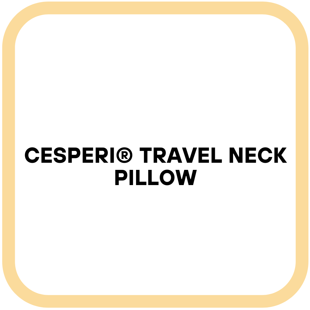 Cesperi® Travel Neck Pillow
