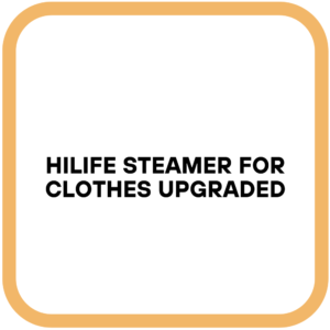 HiLIFE Steamer for Clothes Upgraded