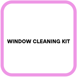 Window cleaning kit