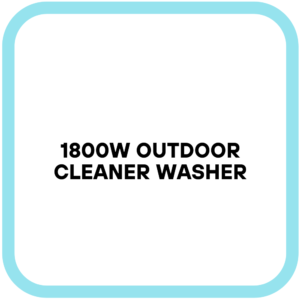 1800W Outdoor Cleaner Washer