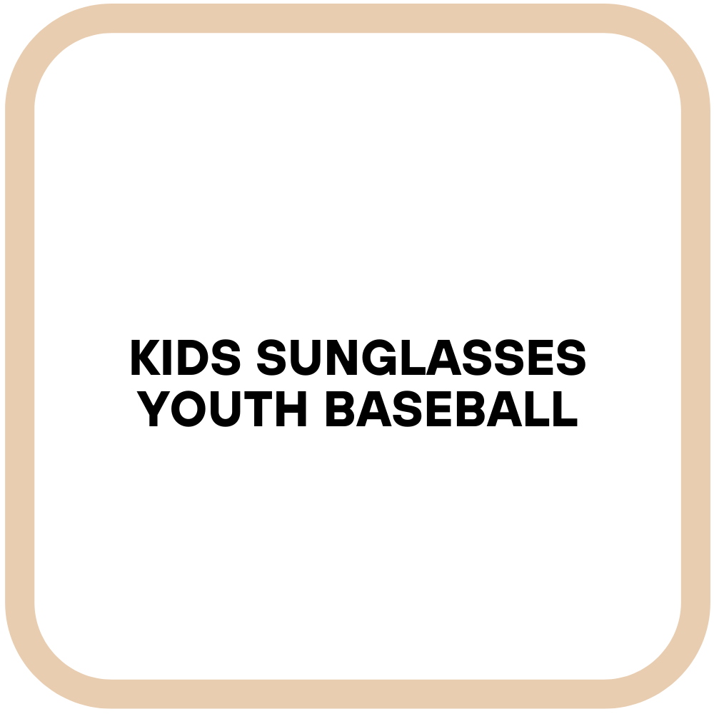 Kids Sunglasses Youth Baseball