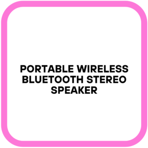 Portable Wireless Bluetooth Stereo Speaker