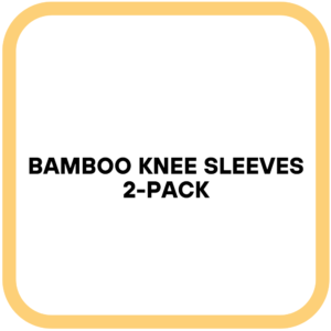 Bamboo Knee Sleeves 2-Pack