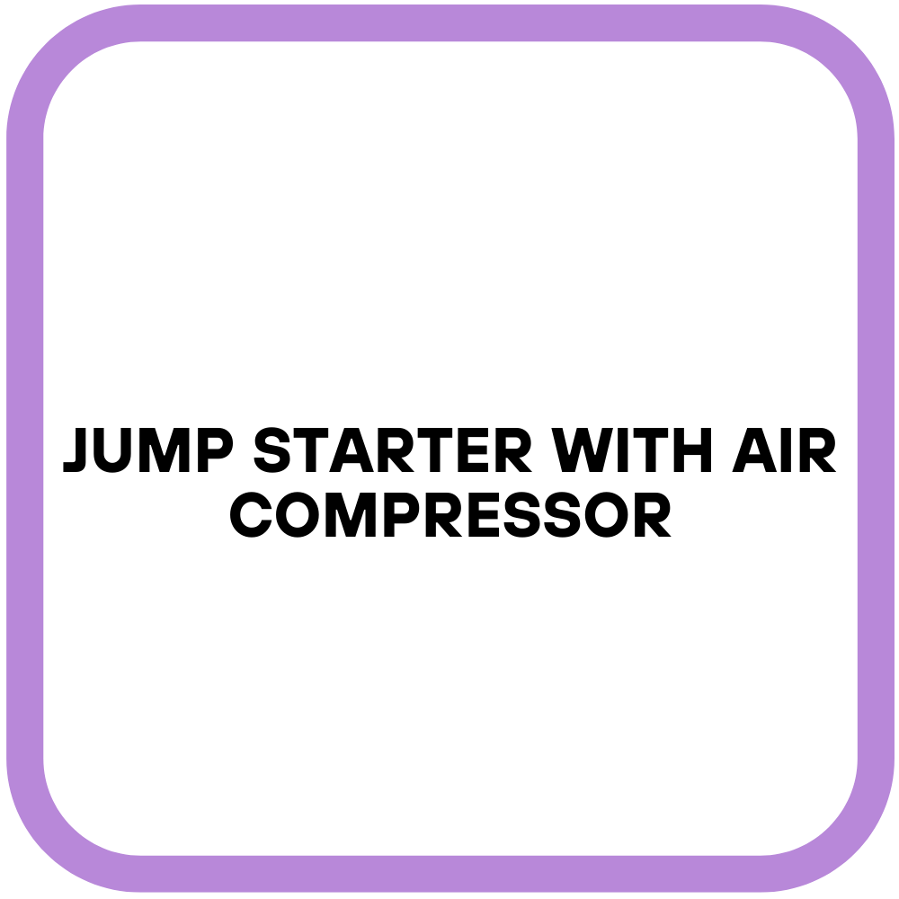 Jump Starter with Air Compressor