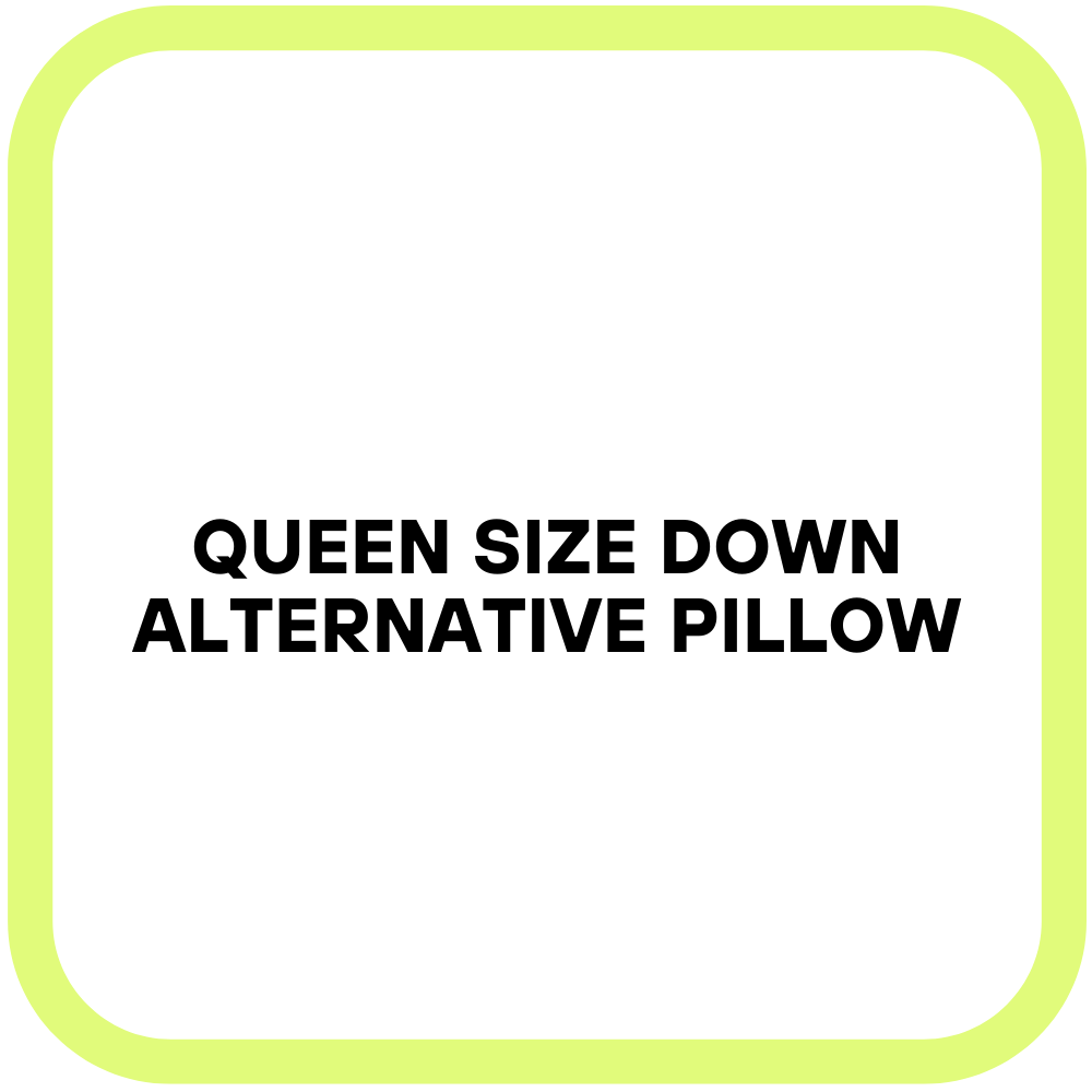 Queen Size Down Alternative Pillow