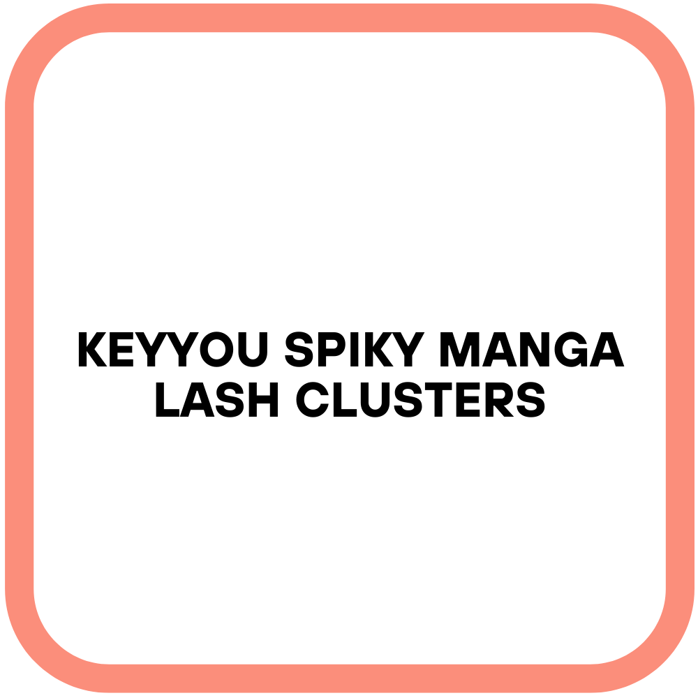 KEYYOU Spiky Manga Lash Clusters