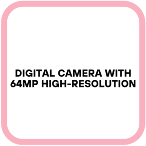 Digital Camera with 64MP High-Resolution