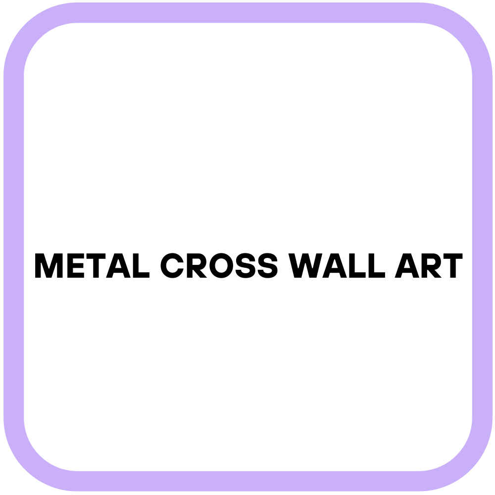 Metal Cross Wall Art