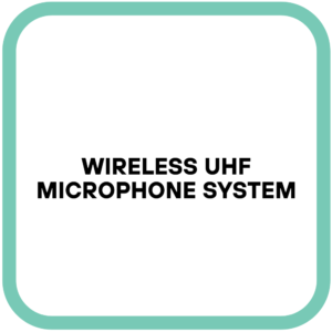 Wireless UHF Microphone System