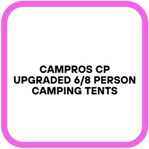 CAMPROS CP Upgraded 6/8 Person Camping Tents
