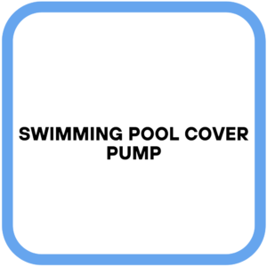 Swimming pool cover pump