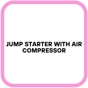 Jump Starter with Air Compressor