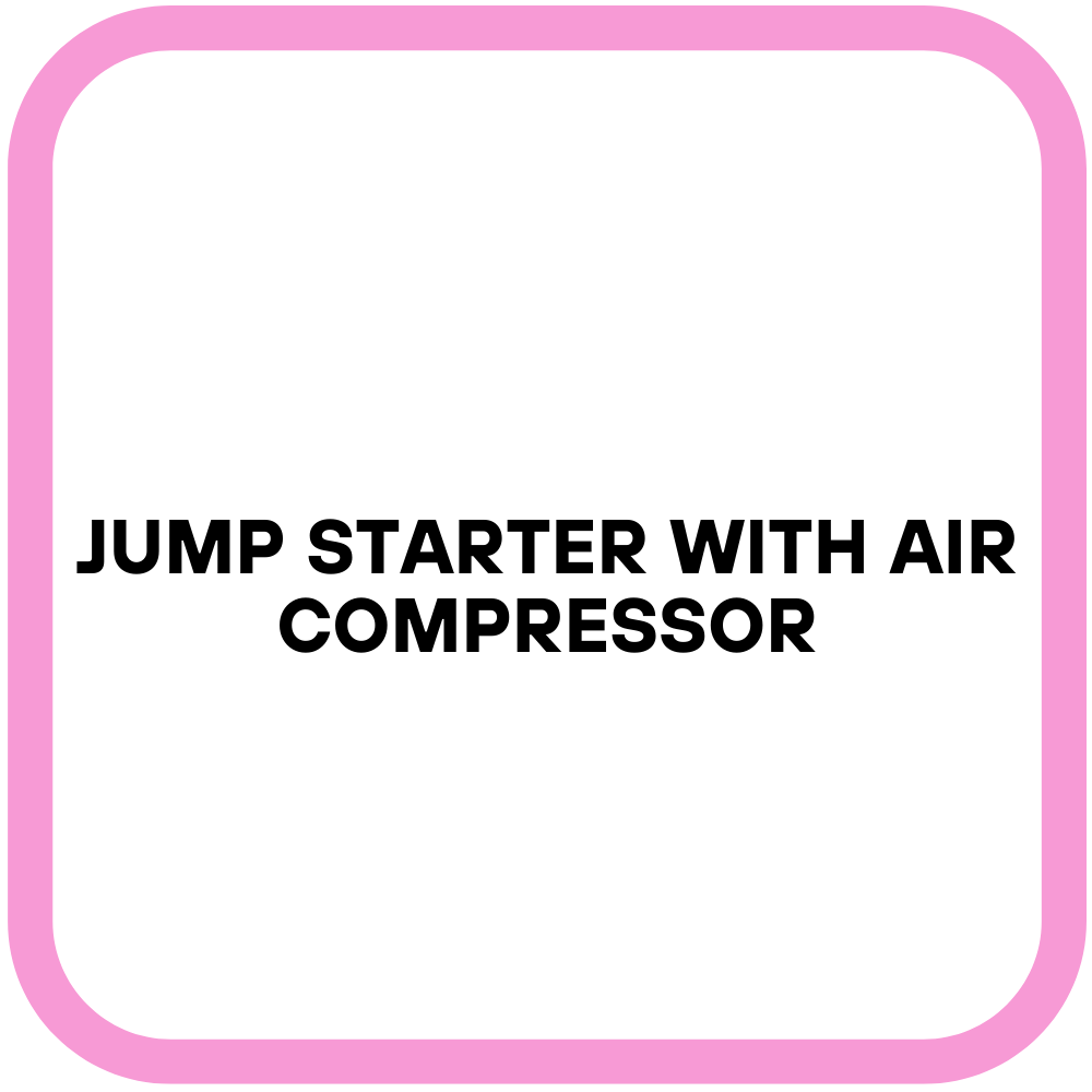 Jump Starter with Air Compressor