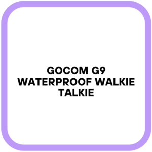 GOCOM G9 Waterproof Walkie Talkie