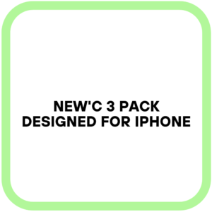 NEW'C 3 Pack Designed for iPhone