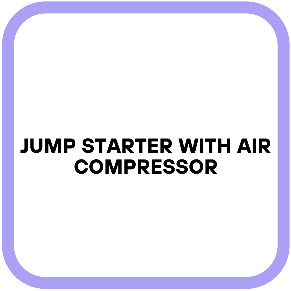 Jump Starter with Air Compressor