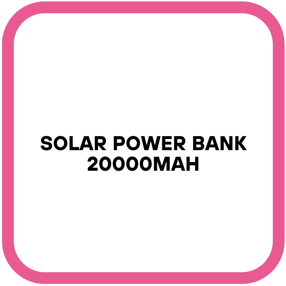 Solar Power Bank 20000mAh
