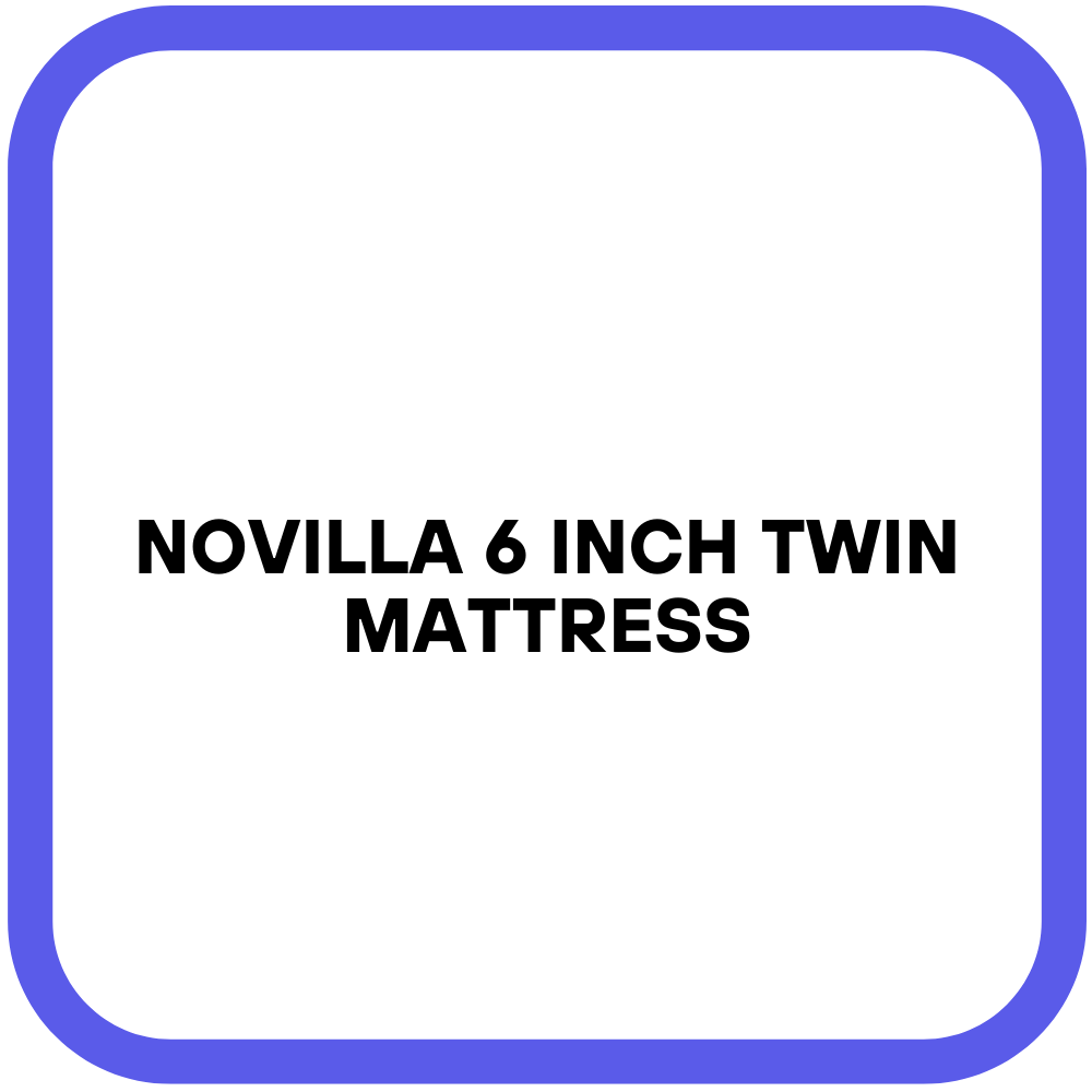 Novilla 6 Inch Twin Mattress