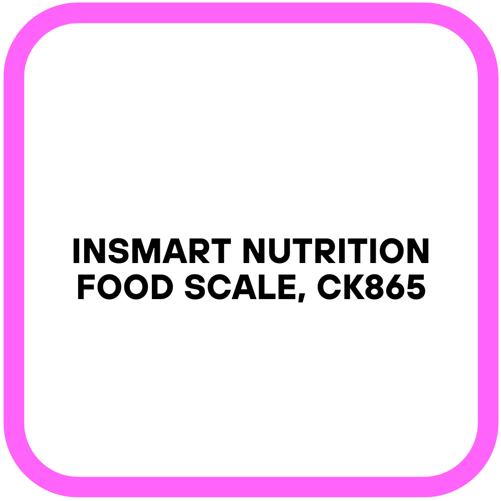 INSMART Nutrition Food Scale, CK865