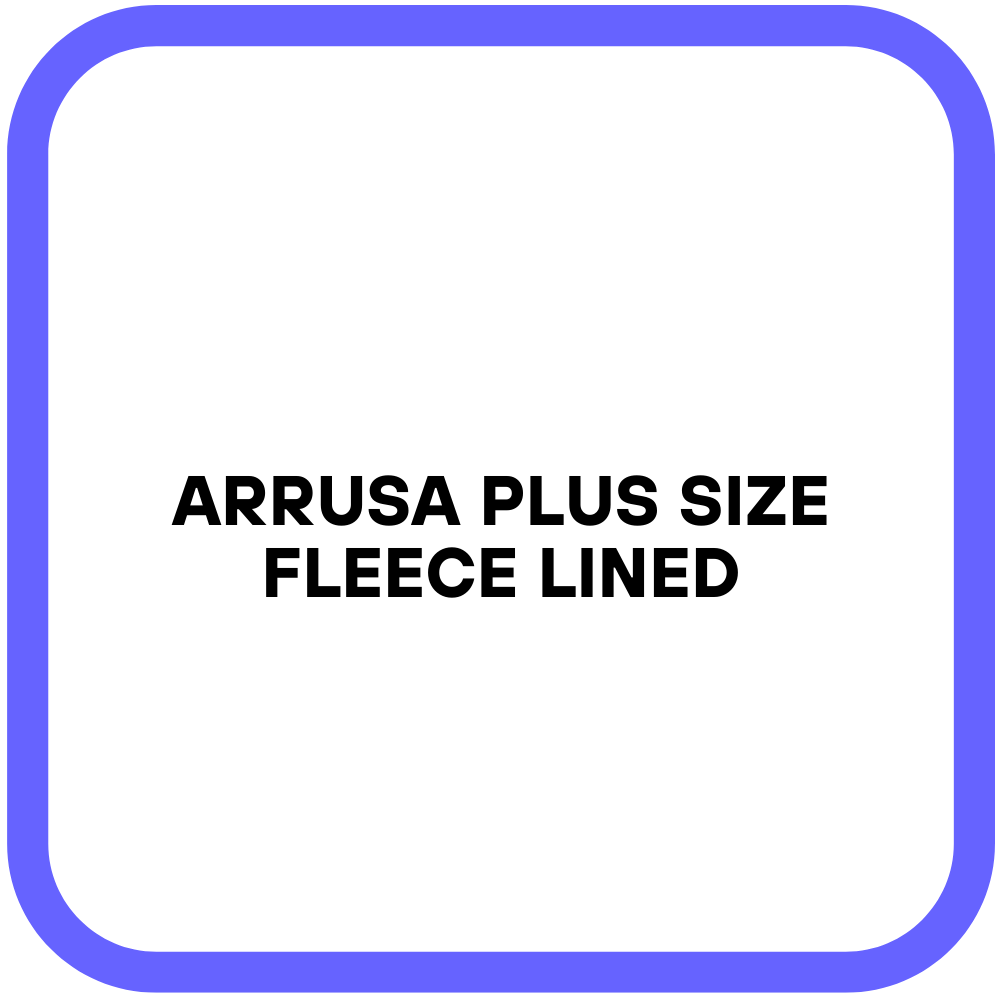 ARRUSA Plus Size Fleece Lined