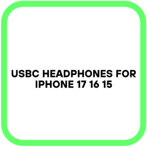 USBC Headphones for iPhone 17 16 15