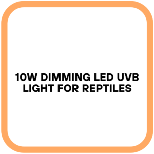 10W Dimming LED UVB Light for Reptiles
